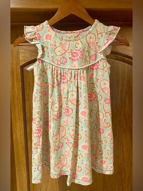 Matilda Jane Mint, Pink & Brown Floral Paisley Dress